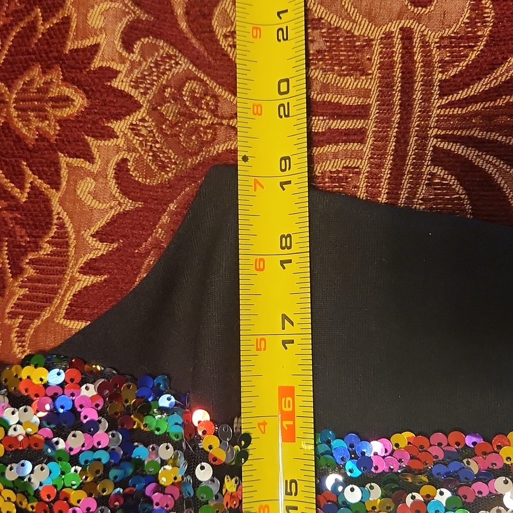NY&Co 7th Avenue Design Studio sequin sleeveless top, medium, like new - Picture 7 of 12